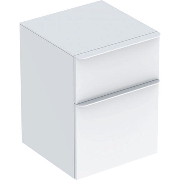 Geberit Smyle Square side cabinet, 500357, 45x60x47cm, with 2 drawers