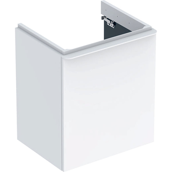 Geberit Smyle Square Vanity unit, 500365, 536x617x433mm, with 1 door, ...