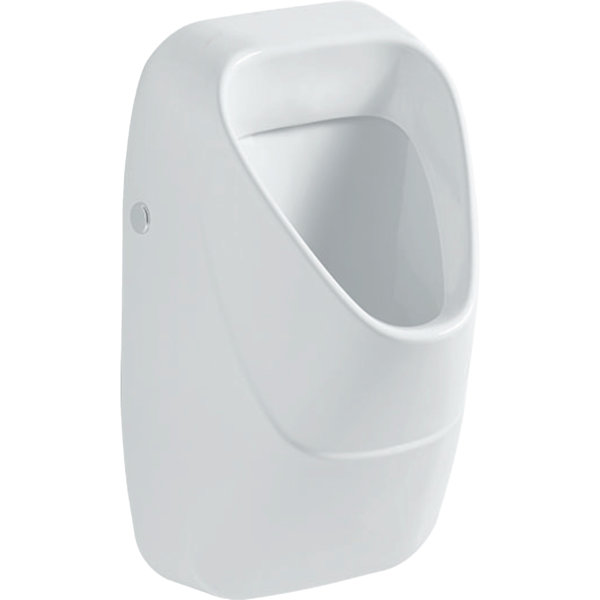 Geberit urinal Alivio, with drain filter, inlet from the rear, outlet to the rear or bottom, 238000