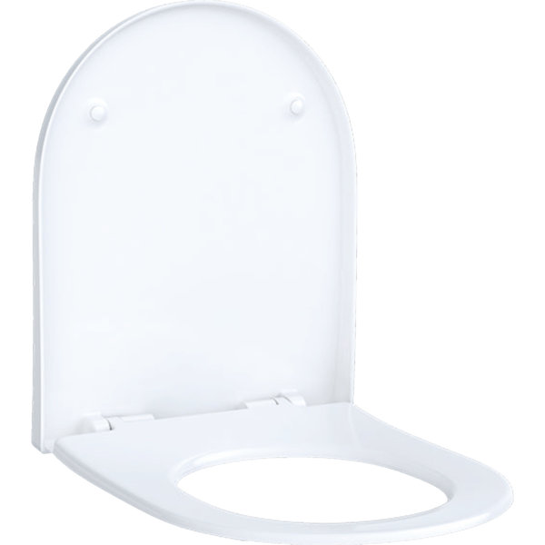 Keramag Acanto Slim WC seat with lid, 500604, without soft-closing mec...
