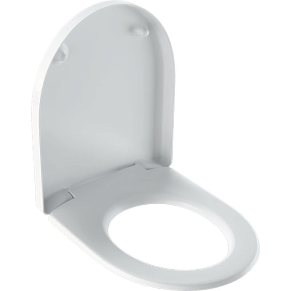 Geberit iCon WC Seat with white lid, with quick release and soft-closi...