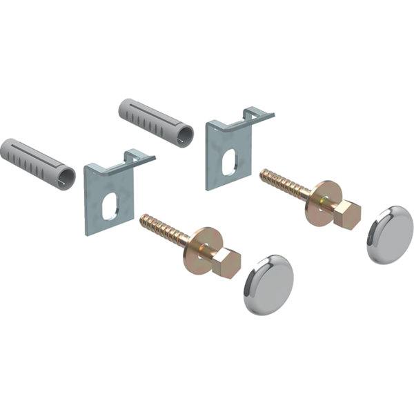 Keramag Kerafix Urinal fixing set with cover caps