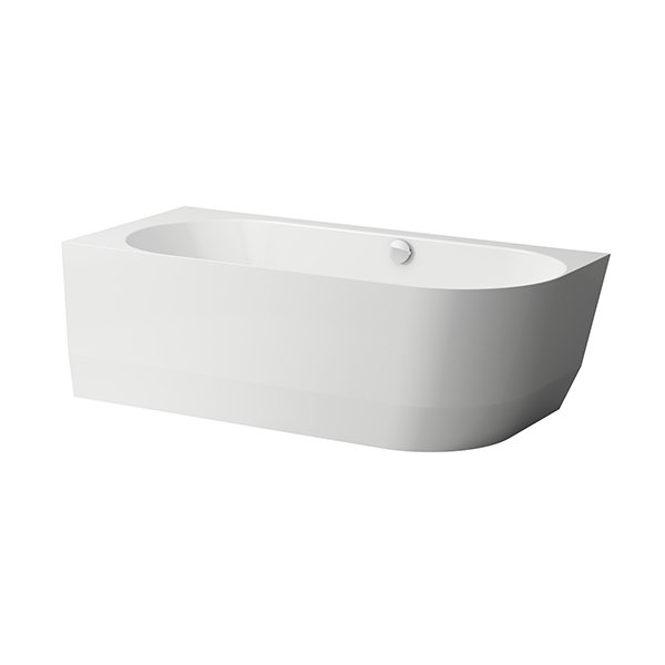 Laufen PRO corner bath, Marbond, 1800x800x450mm, version left, H244956...