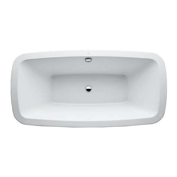 Laufen bathtub Palomba built-in version 1800x900x455 white