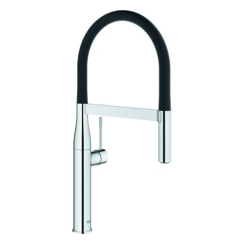 Grohe Essence single lever sink mixer, DN 15, Santoprene hose, SpeedClean professional spray