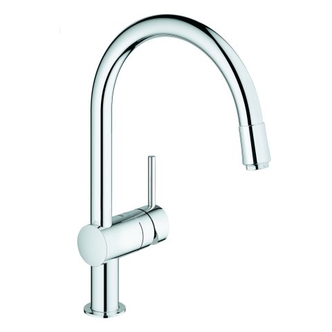 Grohe Minta Single lever sink mixer with mousse spout