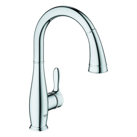 Grohe Parkfield single lever sink mixer, DN 15, swivel pipe spout