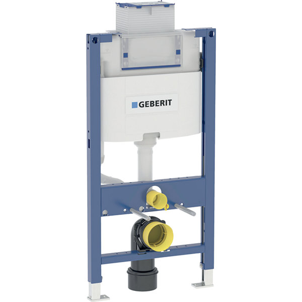 Geberit Duofix mounting element wall WC 98 with Omega flush-mounted cistern