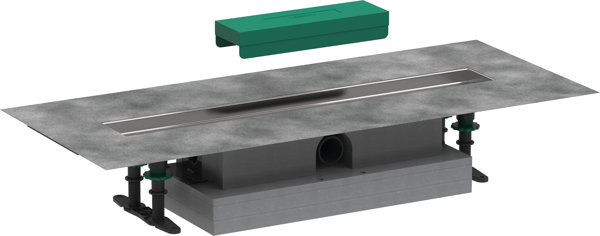 hansgrohe uBox universal complete set, flat installation for shower ch...