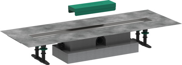 hansgrohe uBox universal complete set, flat installation for shower ch...