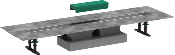 hansgrohe uBox universal complete set, flat installation for shower ch...