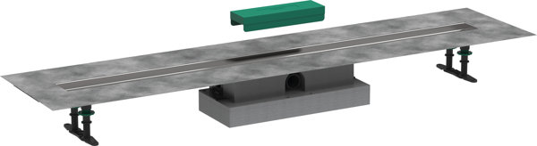 hansgrohe uBox universal complete set, flat installation for shower ch...
