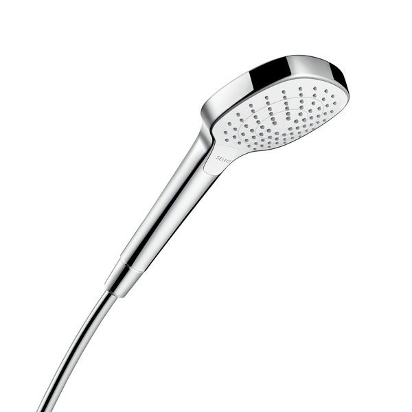 Hansgrohe Croma Select E hand shower Vario EcoSmart, 26813400, white/c...