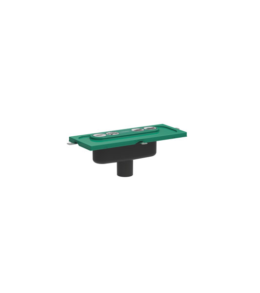 hansgrohe uBox universal base body shower channels drainage housing fo...