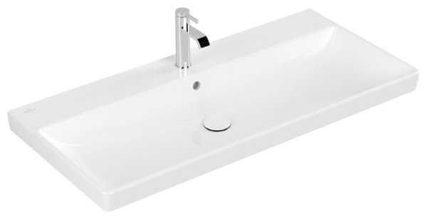 Villeroy & Boch Avento Cupboard washbasin 4156A5, 1000x470mm, 1 tap hole, with overflow