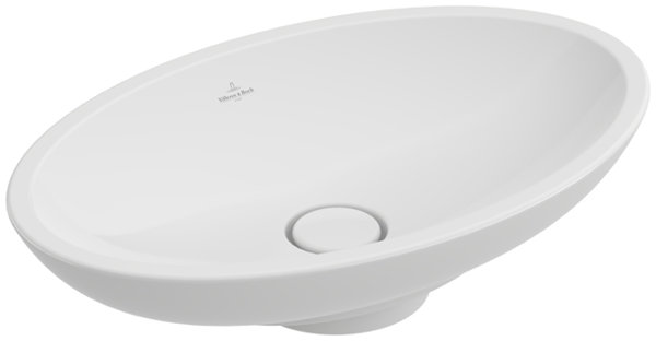 Villeroy und Boch Countertop washbasin Loop & Friends 515101 585x380mm, white