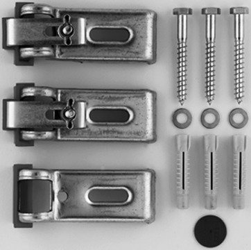 Duravit bath anchors for fixing and supporting bathtubs and shower trays