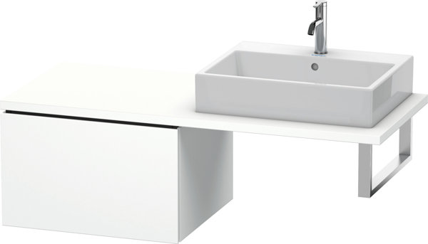 Duravit L-Cube Base unit for console, width 620mm, depth 547mm, 1 drawer