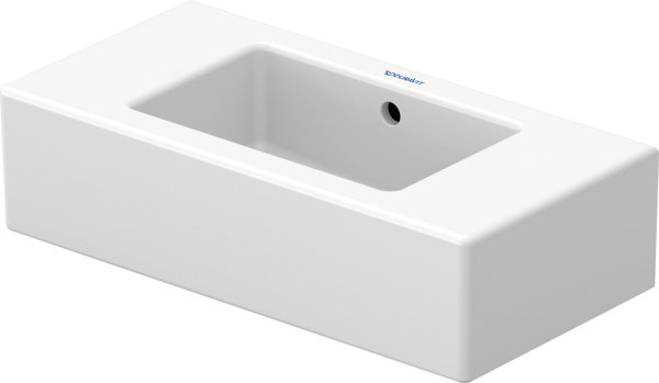 Duravit Handwaschbecken Vero 50cm Hahnloch Vorstich, links und rechts