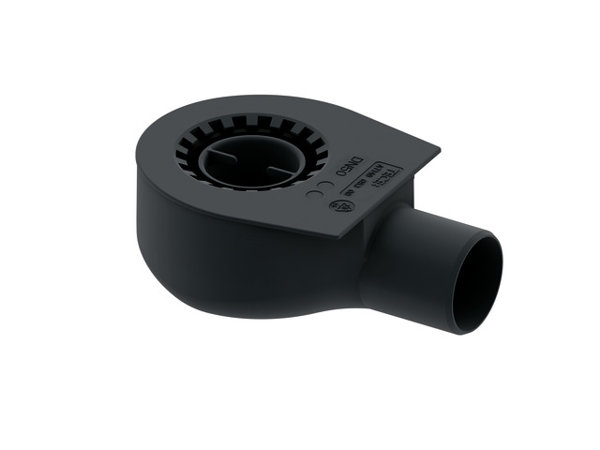 TECE outlet TECEdrainline flat, DN 50 lateral outlet, 0.7l/s
