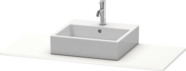 Duravit XSquare console 060F, 1200x 550 mm, 1 cut-out