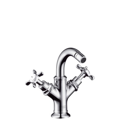 Hansgrohe Axor Montreux 2-handle bidet mixer, pop-up waste