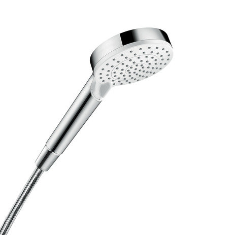 Hansgrohe Crometta hand shower Vario EcoSmart, white/ chrome