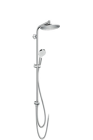 Hansgrohe Crometta S Showerpipe 240 1jet EcoSmart Reno, chrome