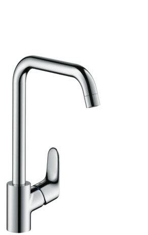 hansgrohe Focus M41 single lever kitchen mixer 260, 1jet