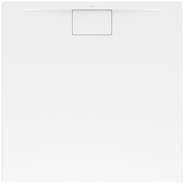 Villeroy & Boch Acryl (15mm) Duschwanne Quadrat Architectura MetalRim ...